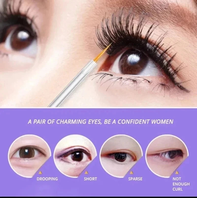 Eyelash Serum Fast Growth Treatment Lengthening Lash Powerful Makeup Thicker Lashes Natural Curling Lash Lifting Care Product