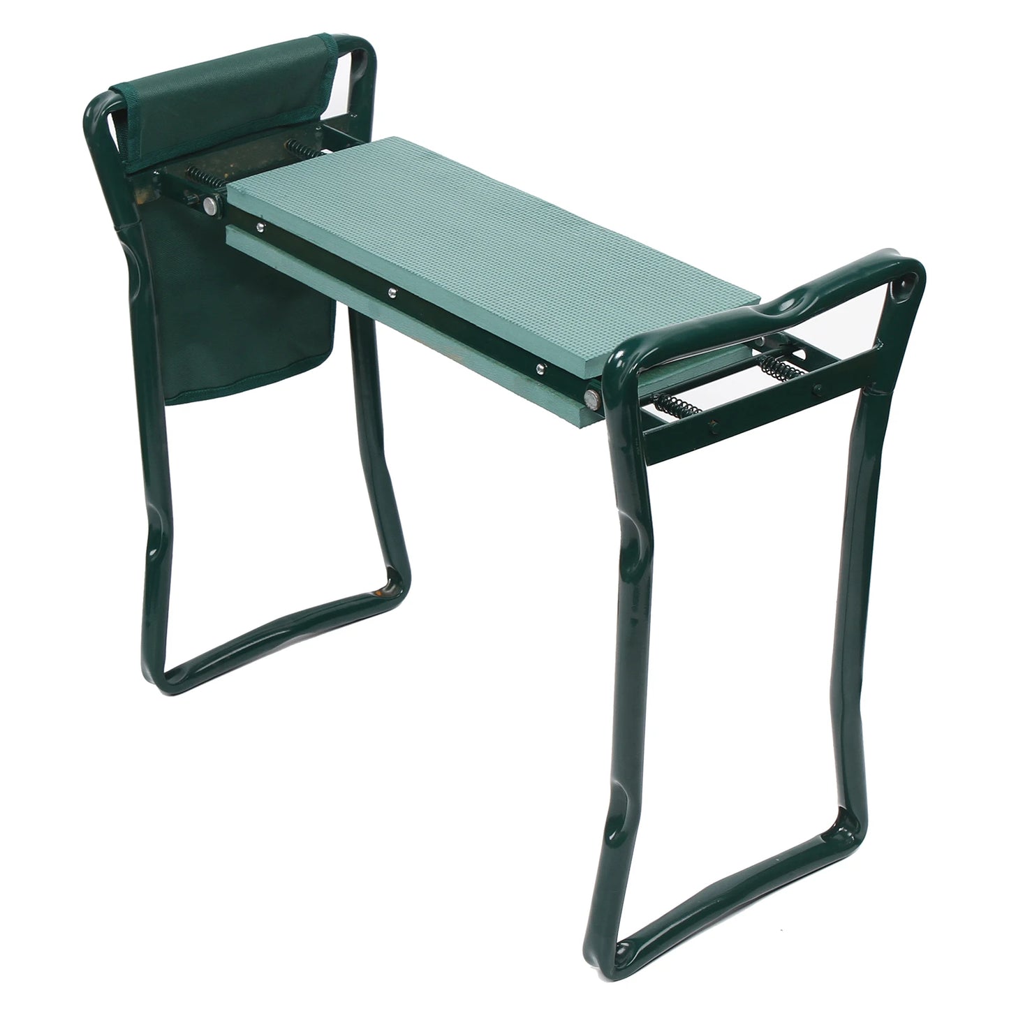 Folding Garden Kneeler Bench Kneeling Soft Eva Pad Seat With Stool Pouch